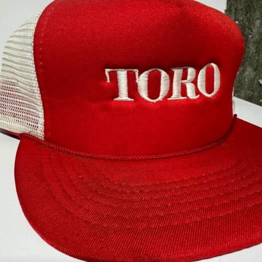 Vintage Toro Red Mesh Trucker Hat